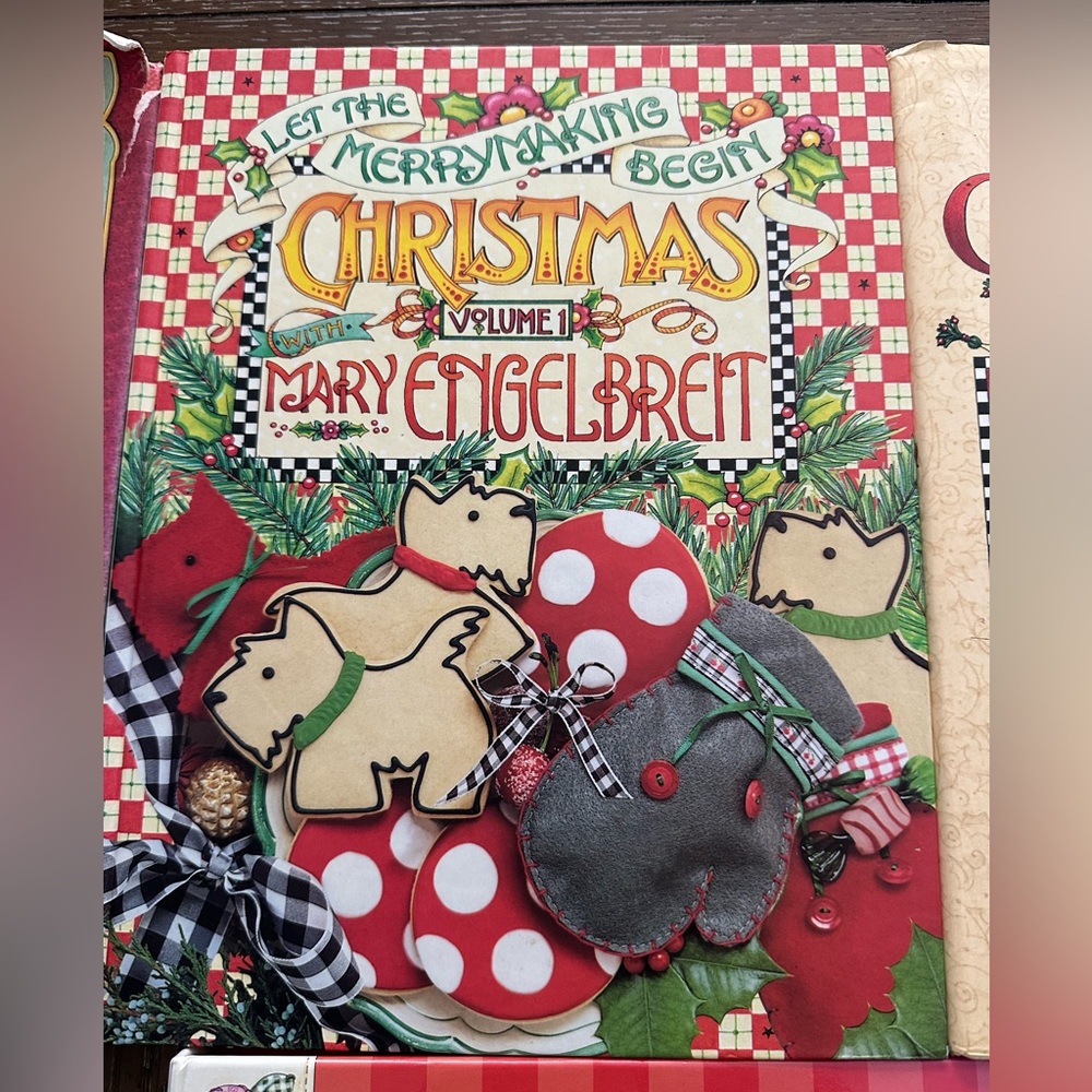 1999-2003 Mary Engelbreit Book Lot X 4 Holiday Crafts Season Christmas Hardcover - Picture 12 of 14